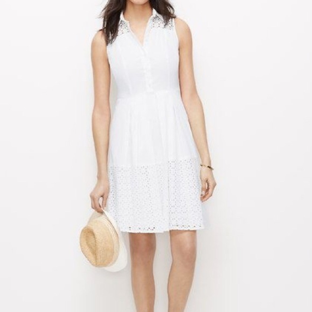 COPY - Ann Taylor | White Summer Dress